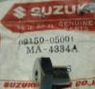 SUZUKI AE AS A B DS FA FZ GN JR LT OR RM RV T TC TS TM VS M12 M15 M31 K10 K11 K15 KT120 50 55 80 100 125 P NUT 09150-05101