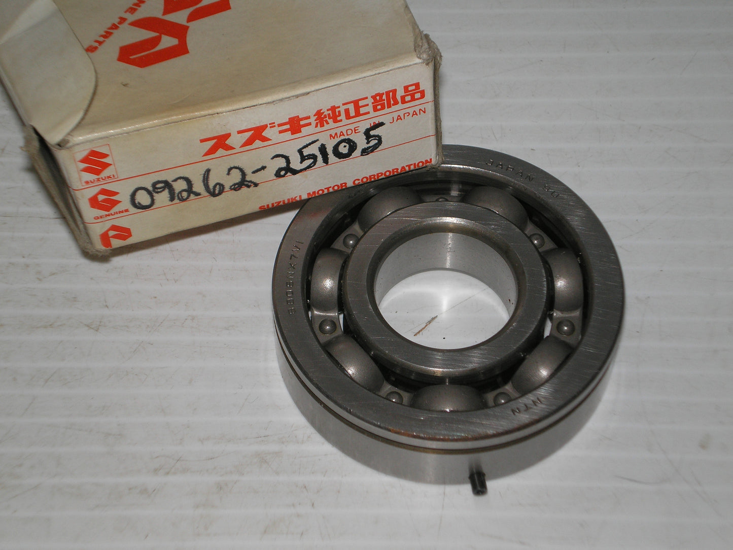 SUZUKI DT GR GS GSF GSX GSXR GV RF XN Crankshaft Transmission Bearing 09262-25105