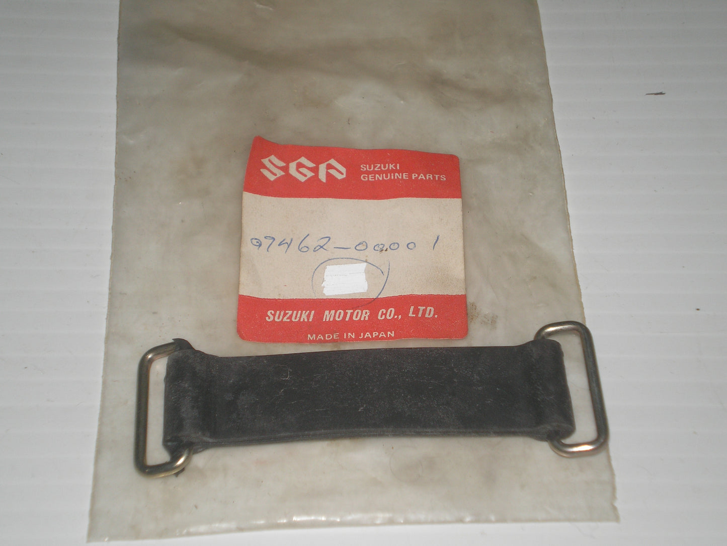 SUZUKI TS100 TS185 TS50 TS75 TS90 TC100 TC90 RMX250 RM125 RM250 RM370 Rubber Band 09462-00001