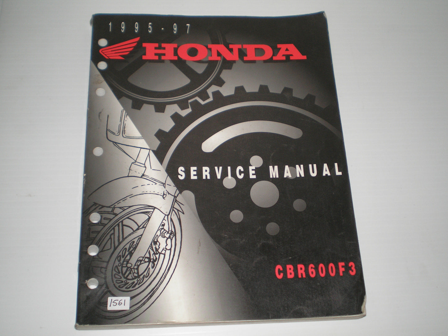 HONDA CBR600 F3 1995 1996 1997 Service Manual 61MAL02 #1561