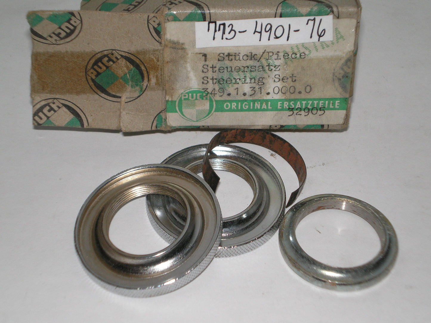 PUCH Magnum Maxi Sears Moped Steering Race Set 773-4901-76 / 349.1.31.000.0.