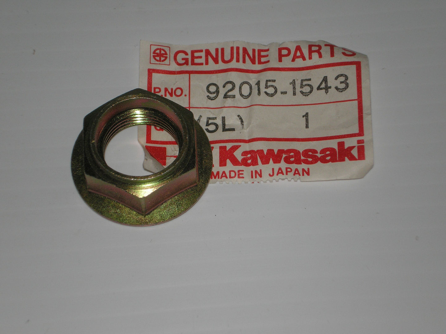 KAWASAKI ZL600 VN750 ZL900 ZG1000 ZG1200 Flange Nut 92015-1543