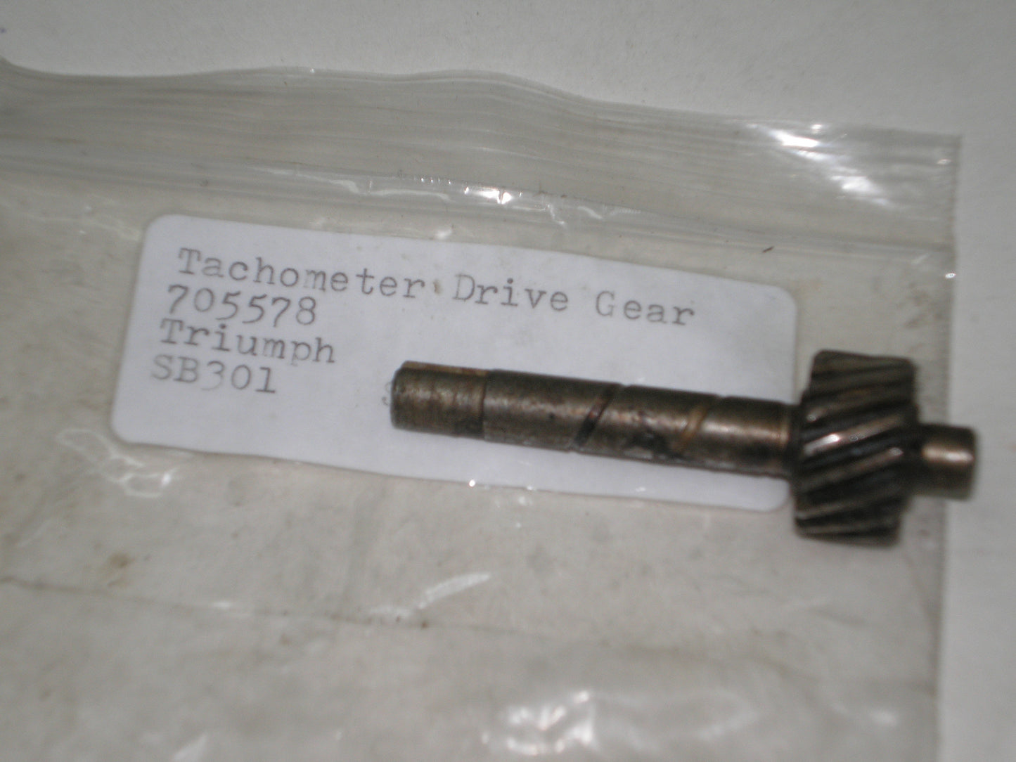 TRIUMPH T90 T100 T120 T140 Tachometer Drive Gear 705578 / 70-5378 / 71-2653