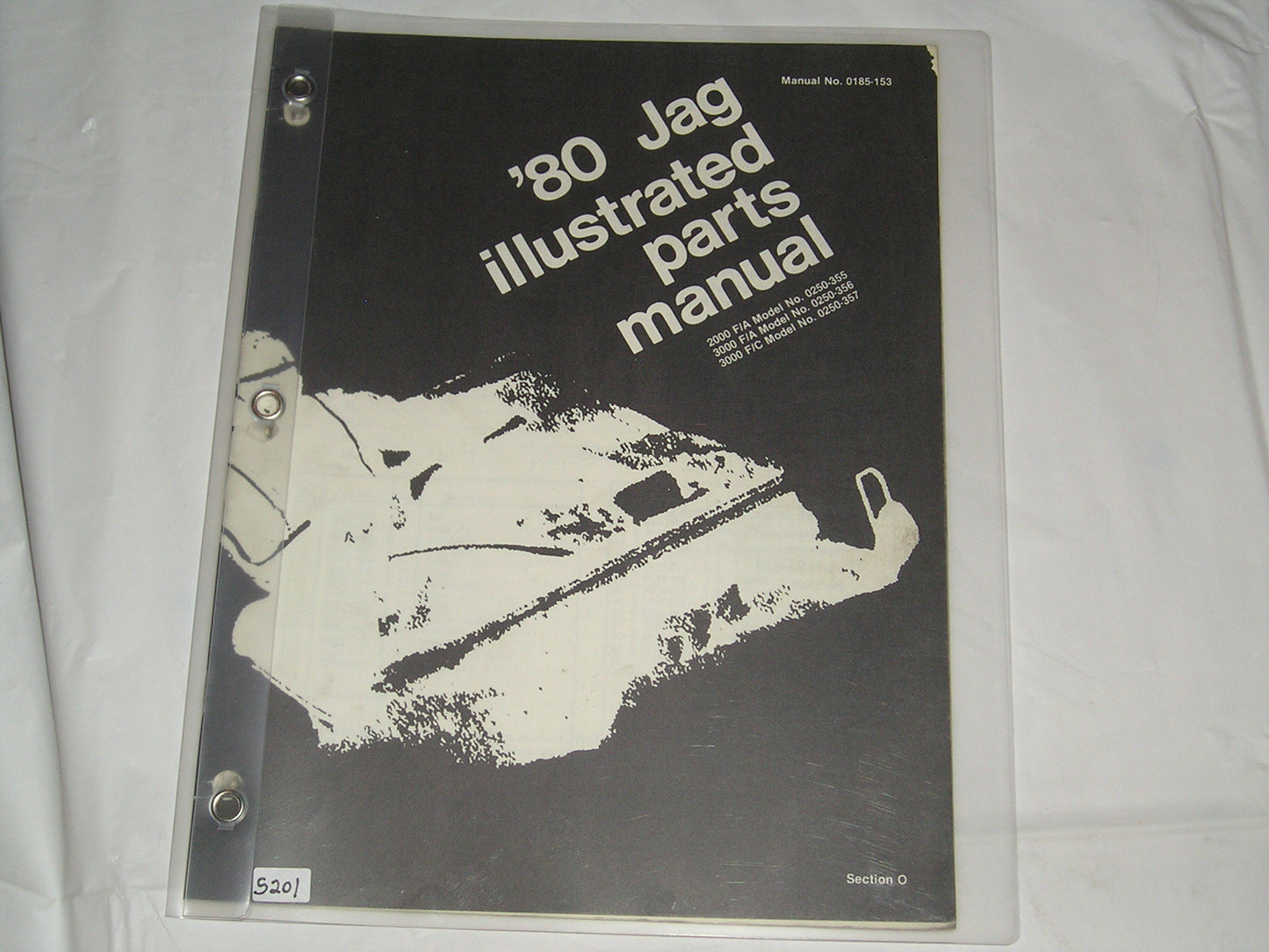 ARCTIC CAT Snowmobile Jag 1980 Parts Manual # 0185-153 #S201