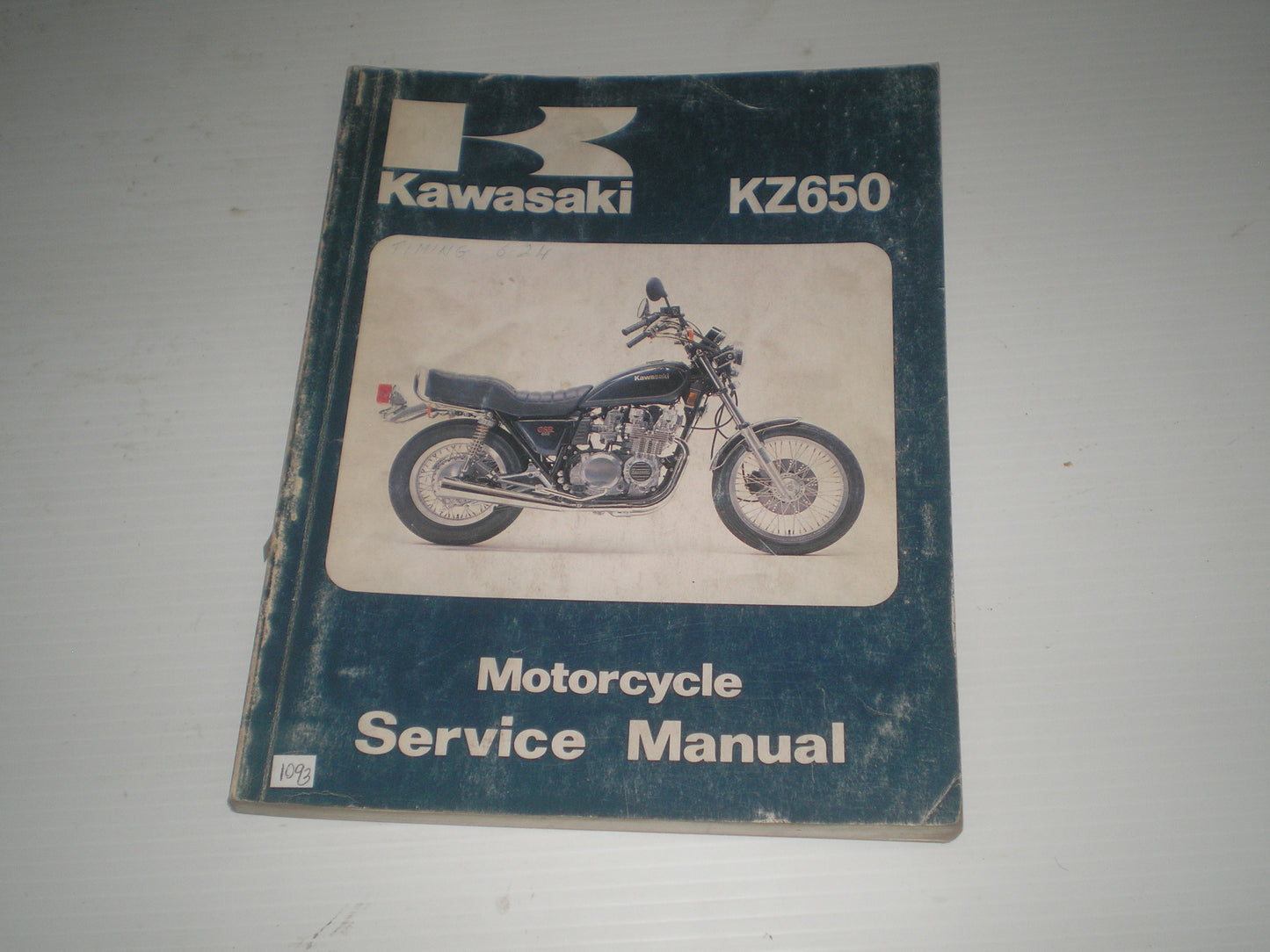 KAWASAKI KZ650 D4 F2 H1 1981 Service Manual 99924-1028-01 #1093