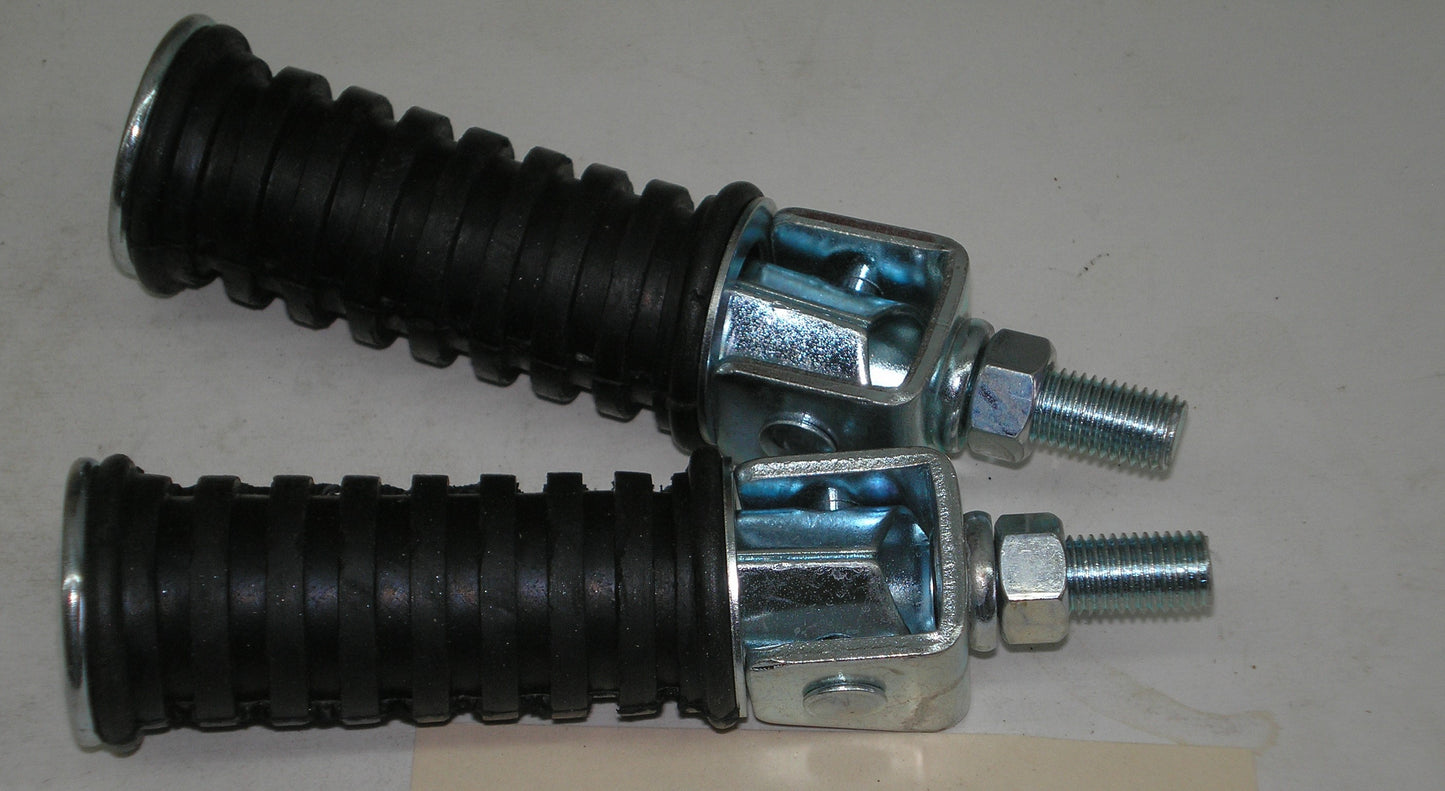 YAMAHA DT 100 125 175 250 400 CS3 XT 250 500 YL1 Passenger Foot Pegs Set/2 120-27430-0