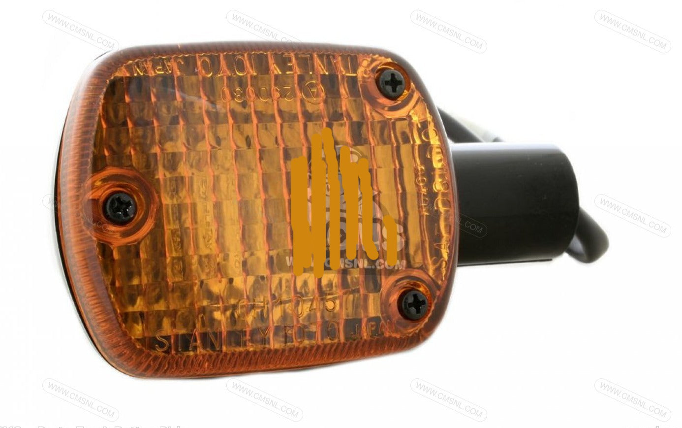 HONDA CB550 CB650 CB750 CB1100 CMX250 CMX450 VF500 VF750 VF1100 VT500 VT750 Black Front Left Turn Signal 33450-MJ1-670 / 33400-MB0-406