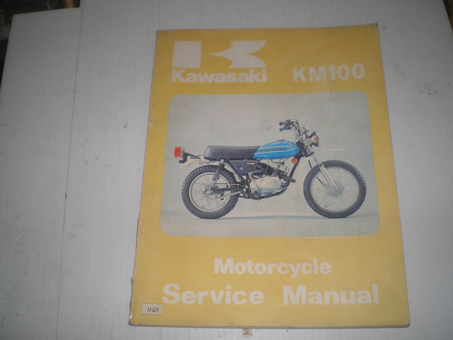 KAWASAKI KM100 A3A A4 1978 1979 Service Manual 99924-1012-02 #1101