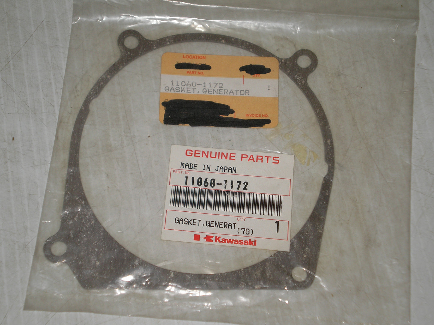 KAWASAKI AR50 AR80 KD80 Generator Cover Gasket 11060-1172
