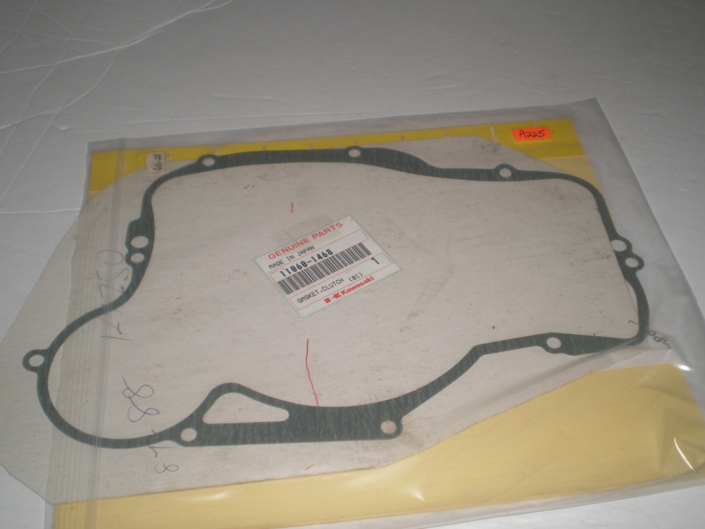 KAWASAKI KX250 1987 Crankcase Clutch Cover Gasket 11060-1468