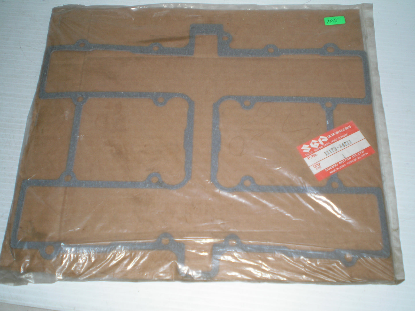 SUZUKI GS650 Cylinder Head / Valve Cover Gasket 11173-34211