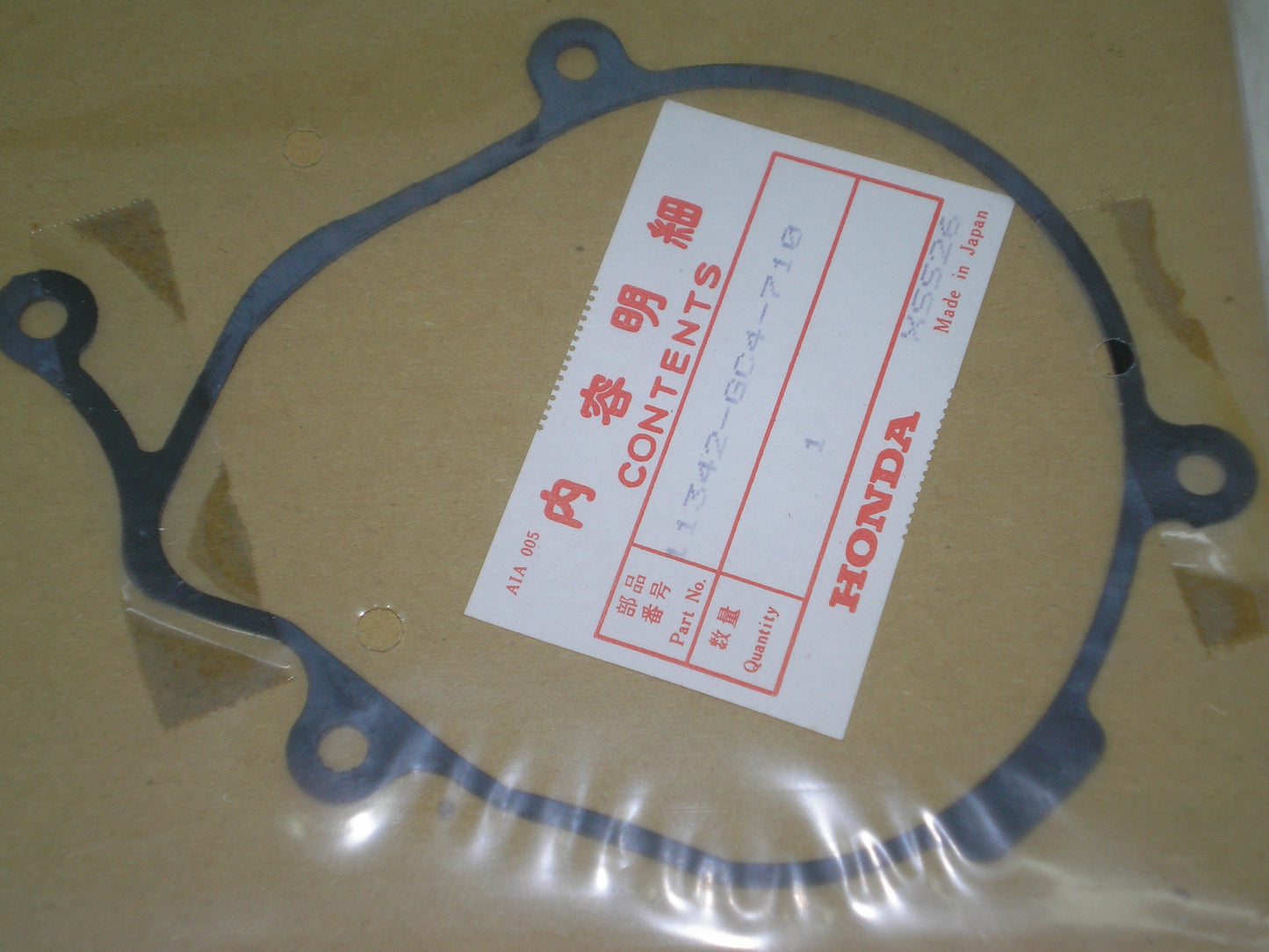 HONDA CR80 CR85 R L/H Crankcase Cover Gasket 11342-GC4-710