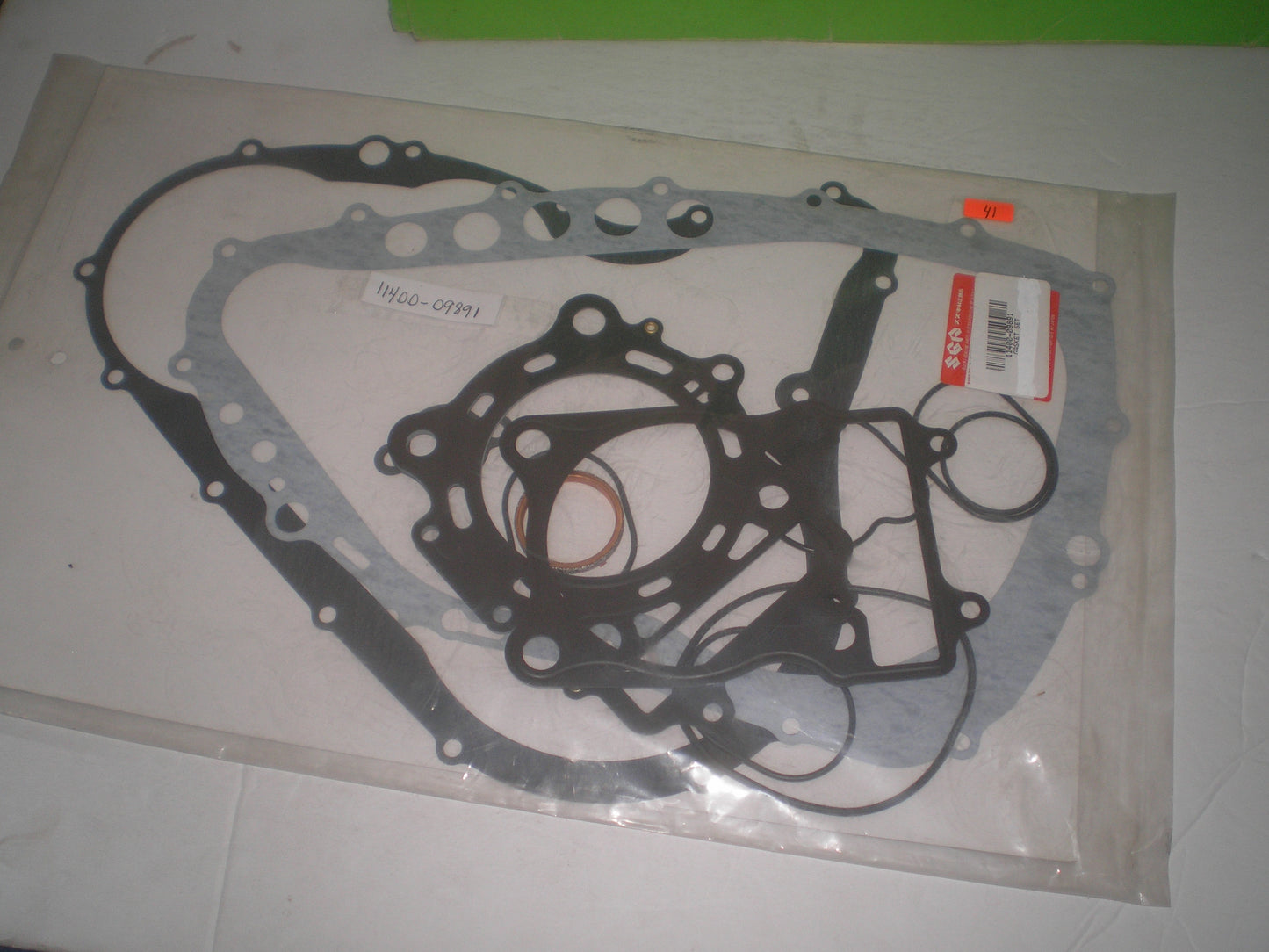 SUZUKI LT-F500 Complete Factory Engine Gasket Set OEM Ref. # 11400-09891