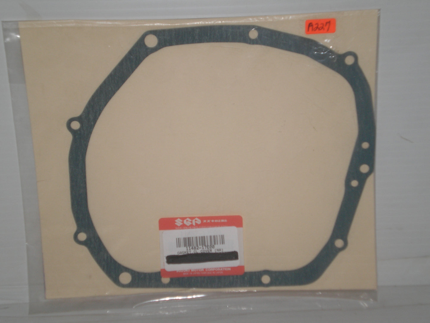 SUZUKI GSX-R600  GSX-R750  GSX-R1100  RF600  RF900 Clutch Cover Gasket  11482-17E00