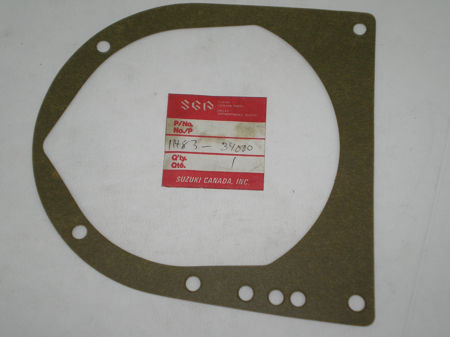 SUZUKI GT550 L/H Crankcase Cover Gasket 11483-34000