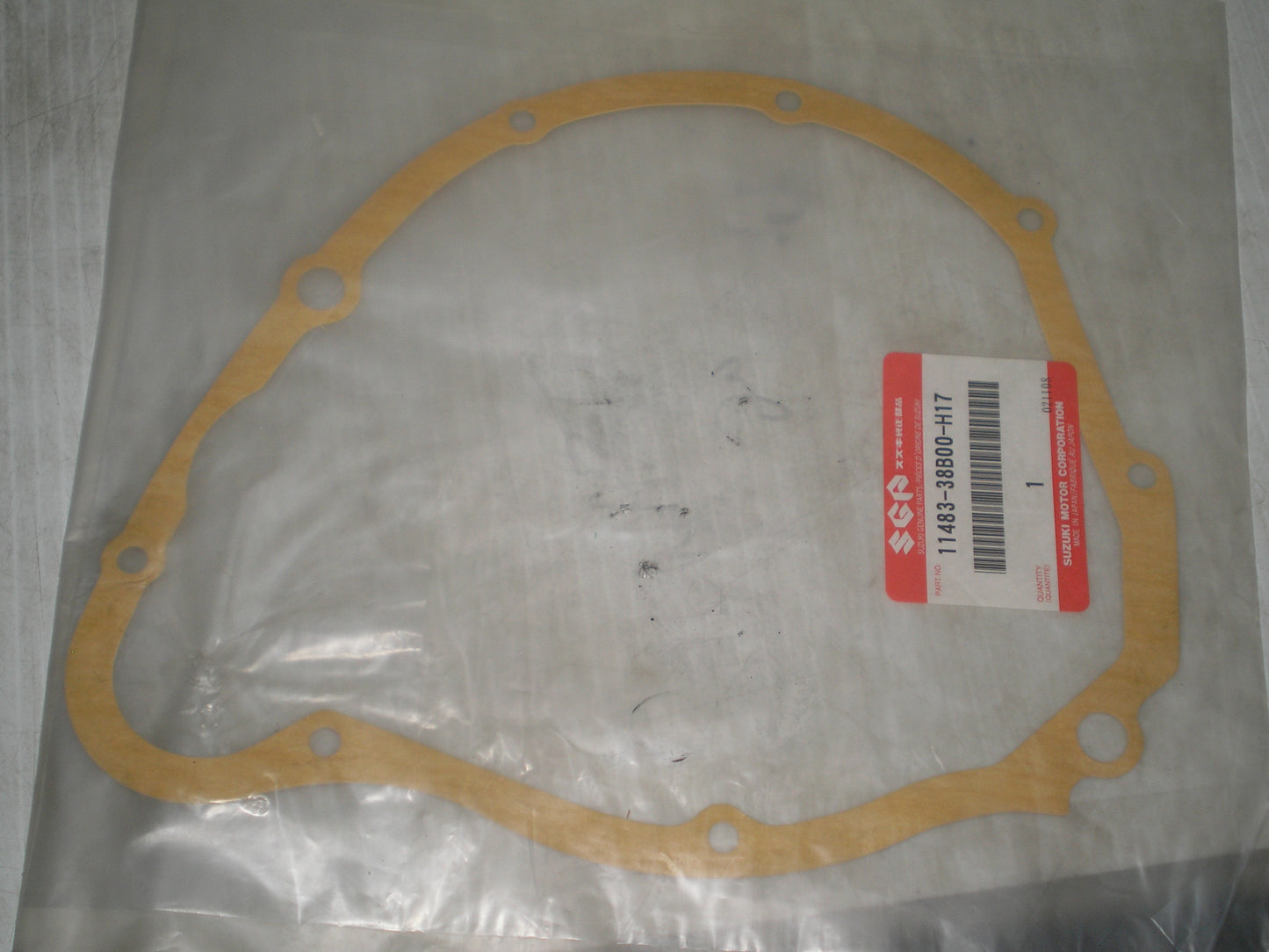 SUZUKI VS1400 Crankcase Cover Gasket 11483-38B00 / 11483-38B00-H17 / 11483-38B10