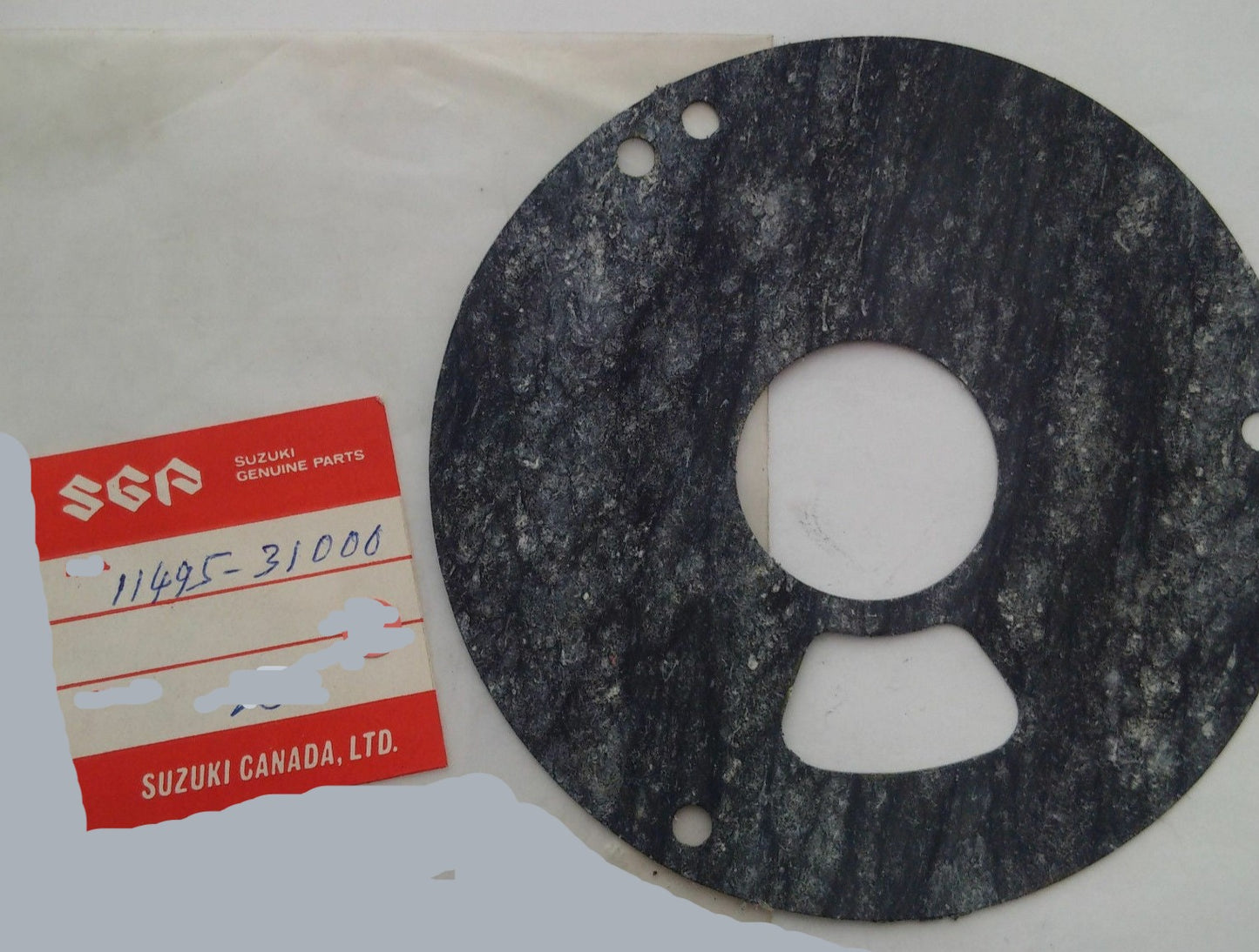 SUZUKI GT750 Clutch Release Adjustment Cover Gasket 11495-31001 / 11495-31000