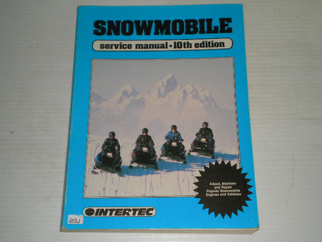 1964-1986 Intertec 10th Edition Snowmobile Service Manual SMS-10 #S76