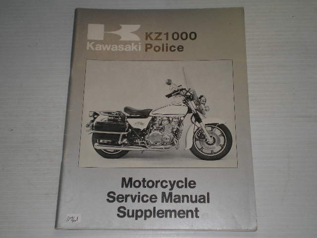 KAWASAKI KZ1000 C1A 1978 Service Manual Supplement 99963-0005-01 #1176
