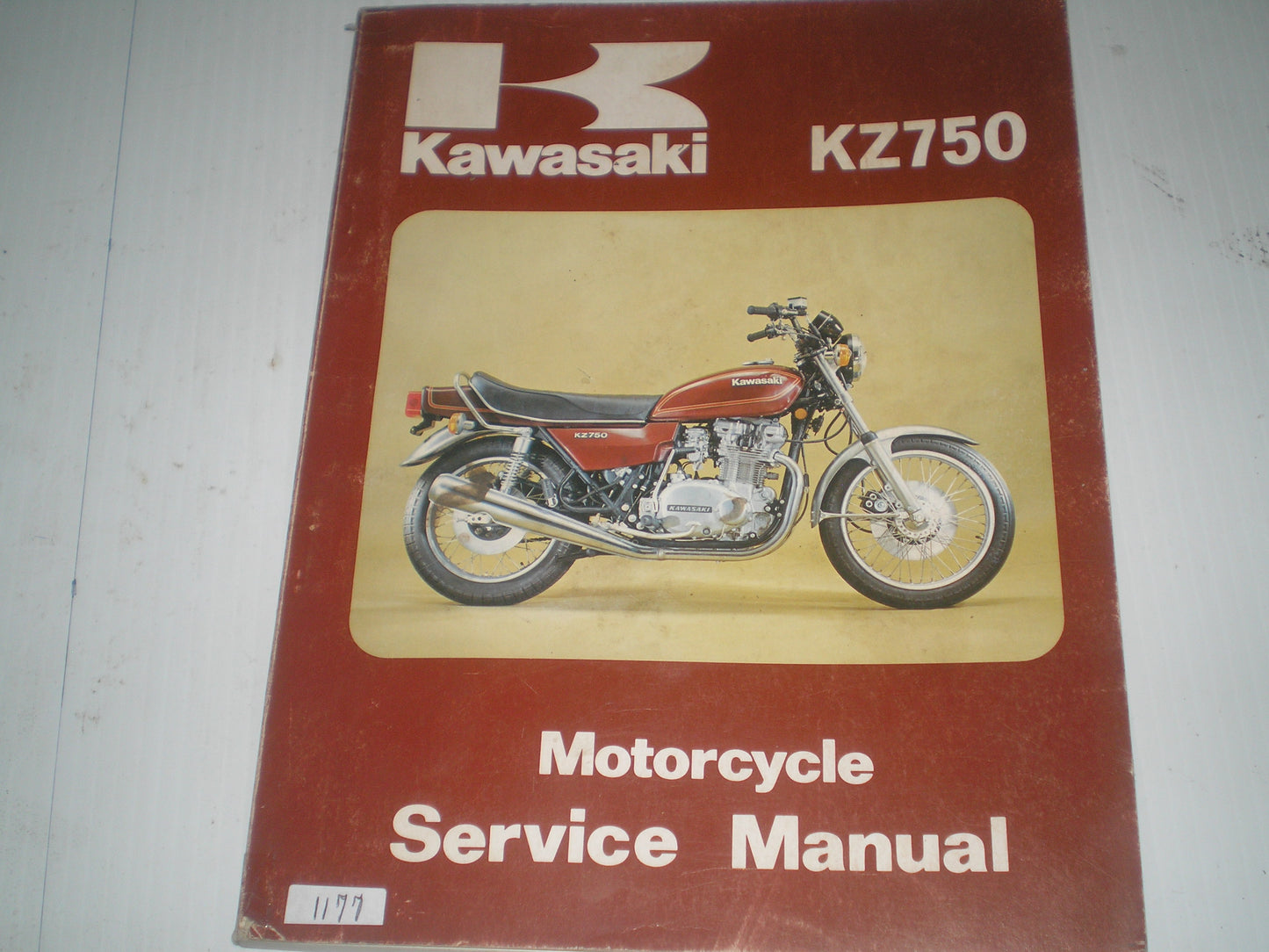 KAWASAKI KZ750 B4 G1 1979 1980 Service Manual 99924-1013-02 #1177