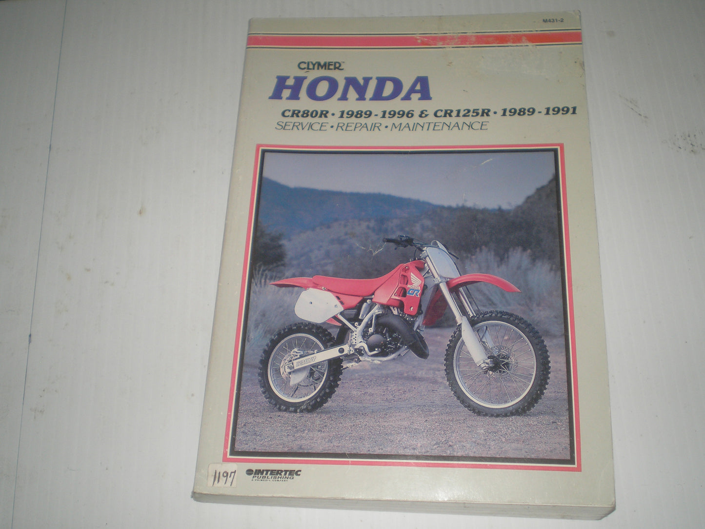 HONDA CR80 CR125 R 1989-1996 Clymer Service Manual M431-2 #1197