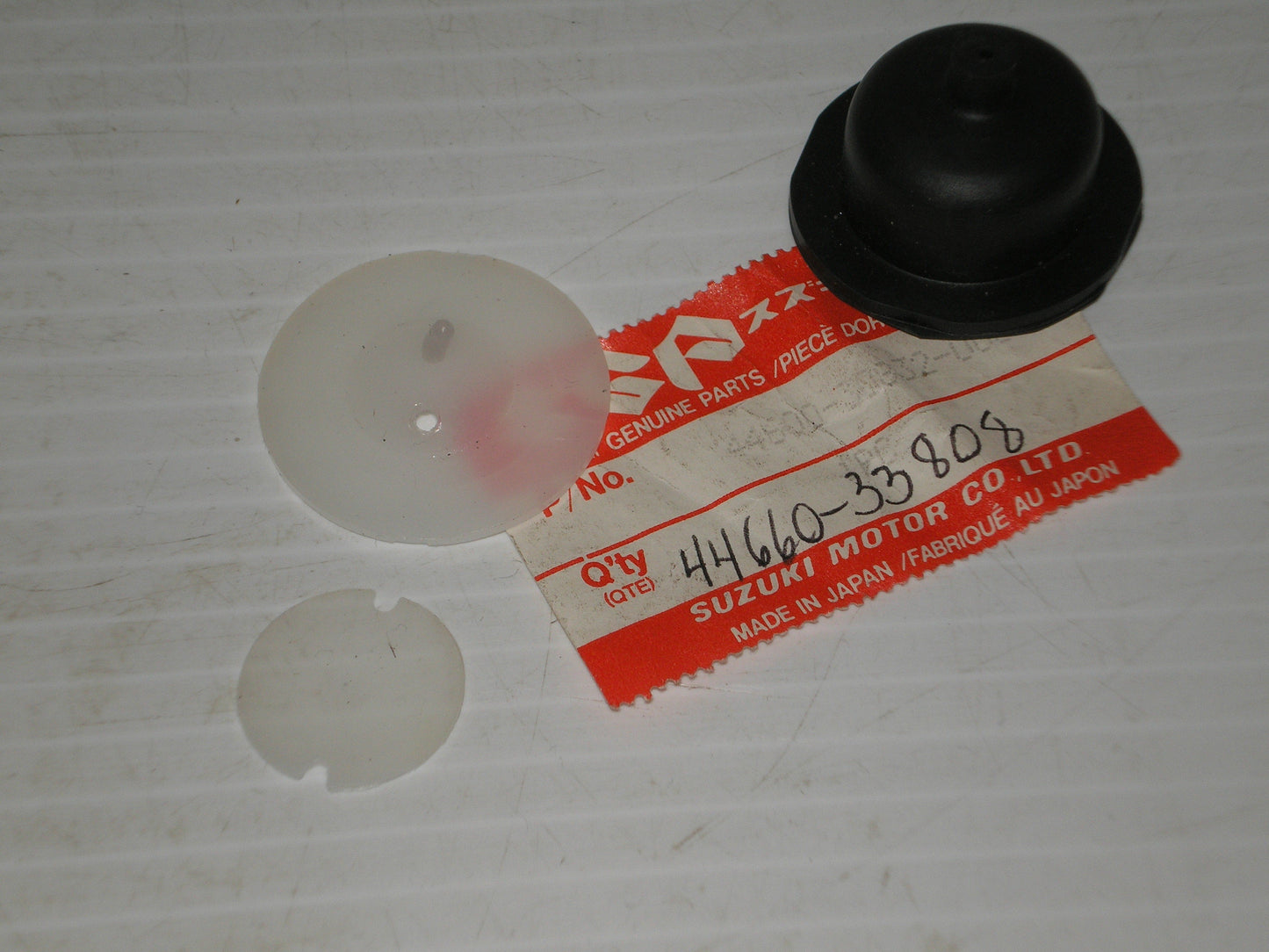 SUZUKI DS FA FS FZ GT OR RV TC TM TS Oil Tank Cap Gasket Set 44660-33808