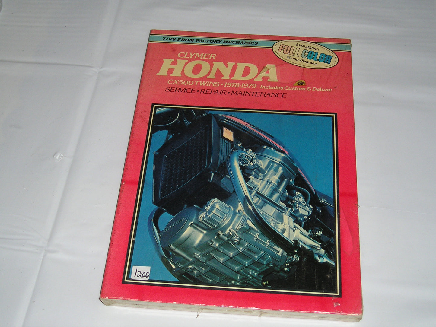 HONDA CX500 Twins 1978-1979 Clymer Service Manual M335 #1200