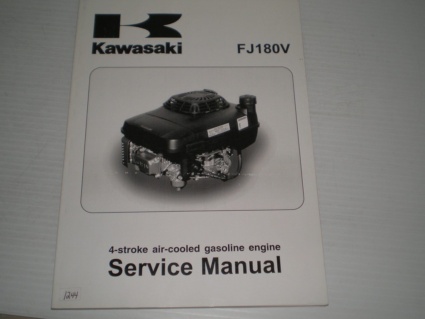 KAWASAKI FJ180V FJ180 V 2004 4-stroke air-cooled gasoline engine Service Manual 99924-2063-02 #1244