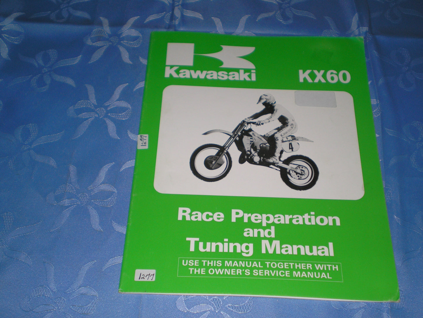 KAWASAKI KX60 1985 Race Preparation & Tuning Manual 99920-1337-01 #1277