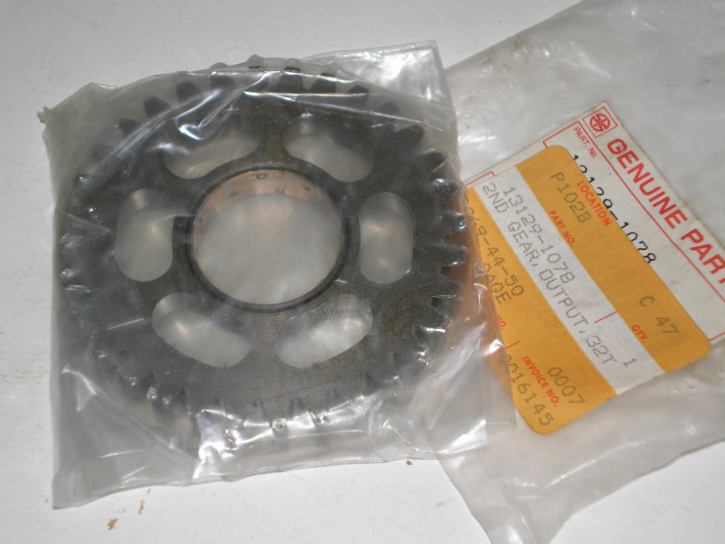 KAWASAKI EN450 EN500 EX500 KZ ZR ZX 550 ZX600 2nd Output Gear 32T 13129-1078 / 13260-1509