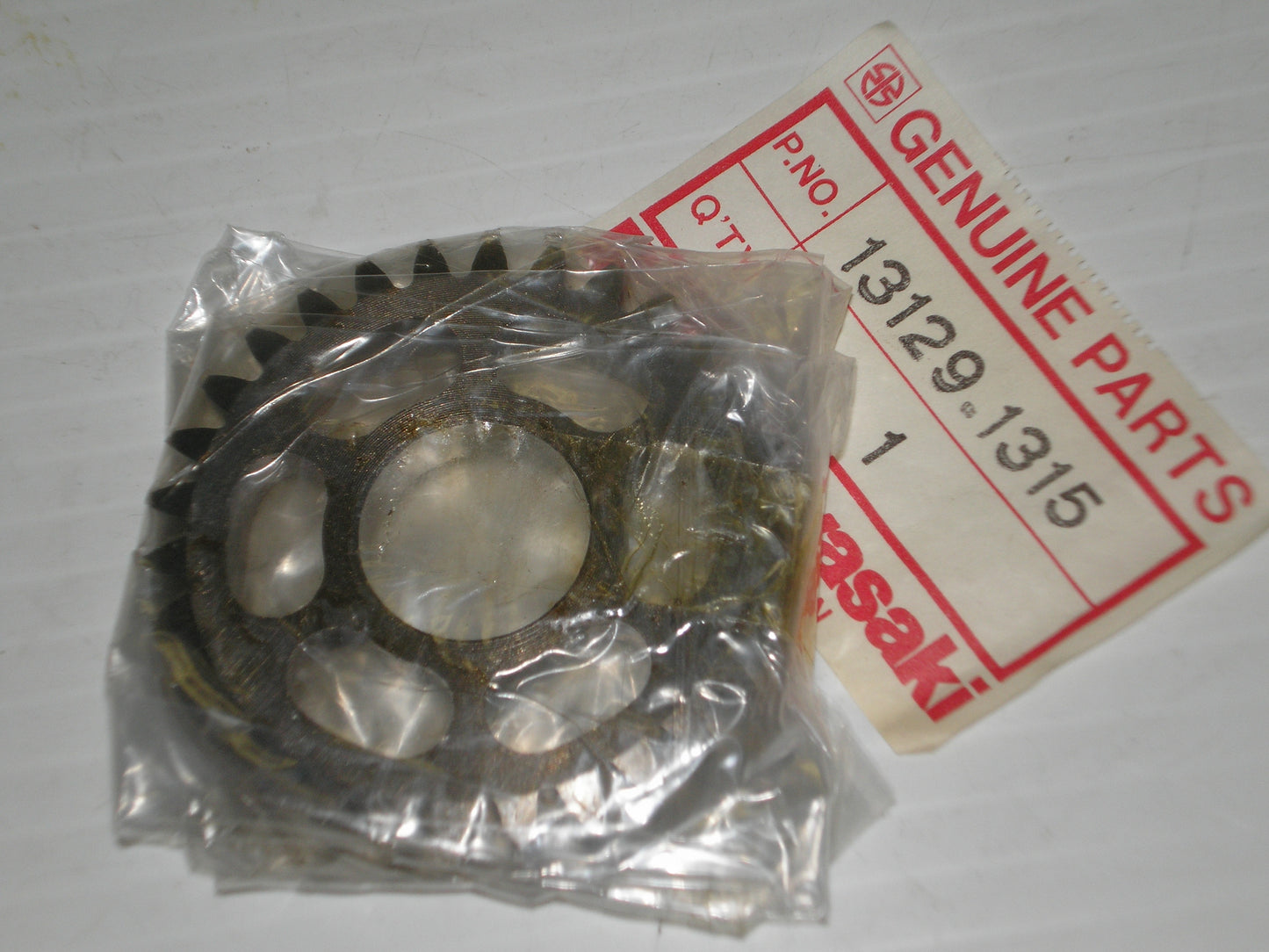 KAWASAKI KDX80 KX80 Transmission Output 4th Gear 30T 13129-1315