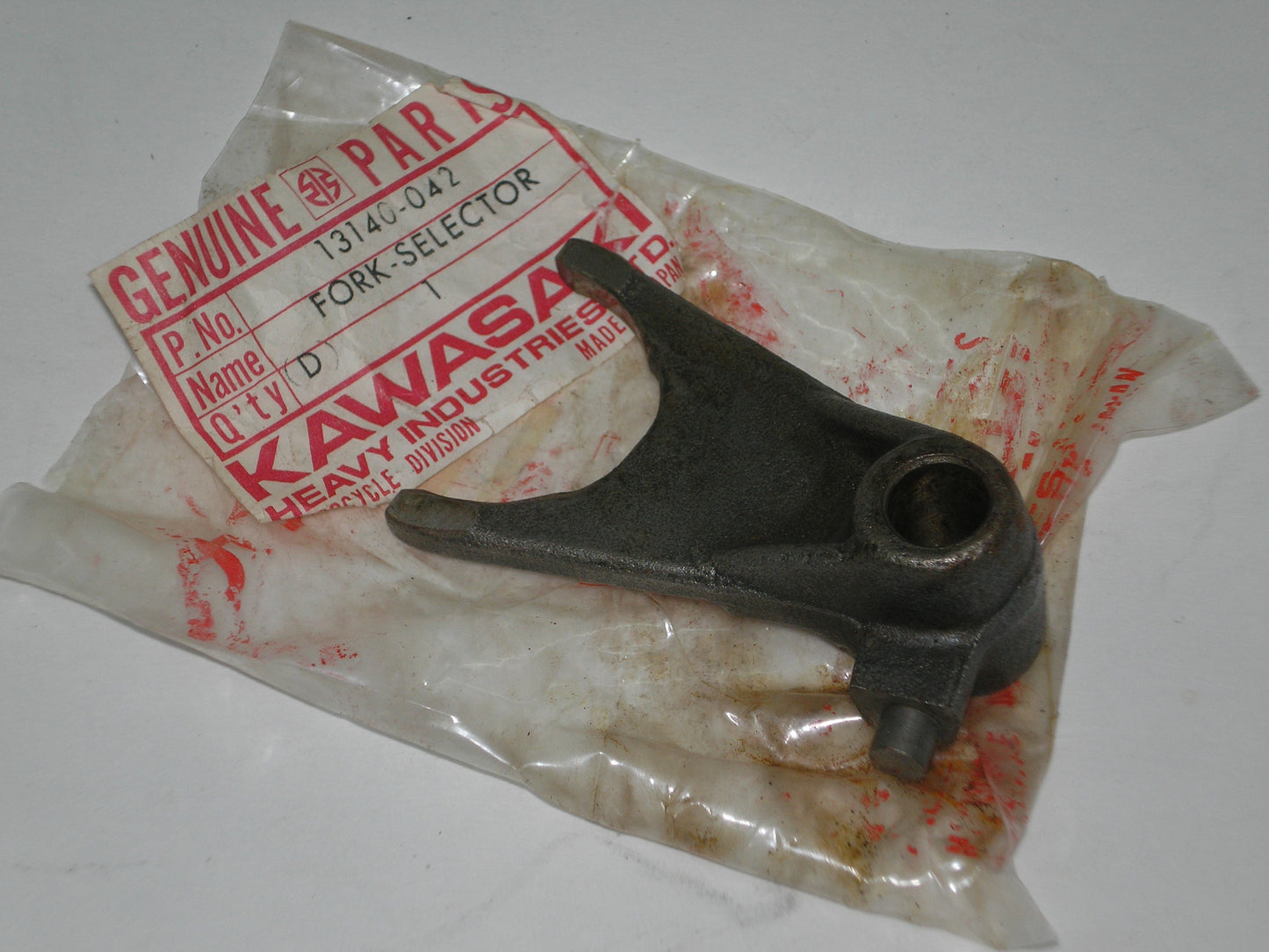 KAWASAKI F11 F11M Transmission Low Gear Selector Fork 13140-042
