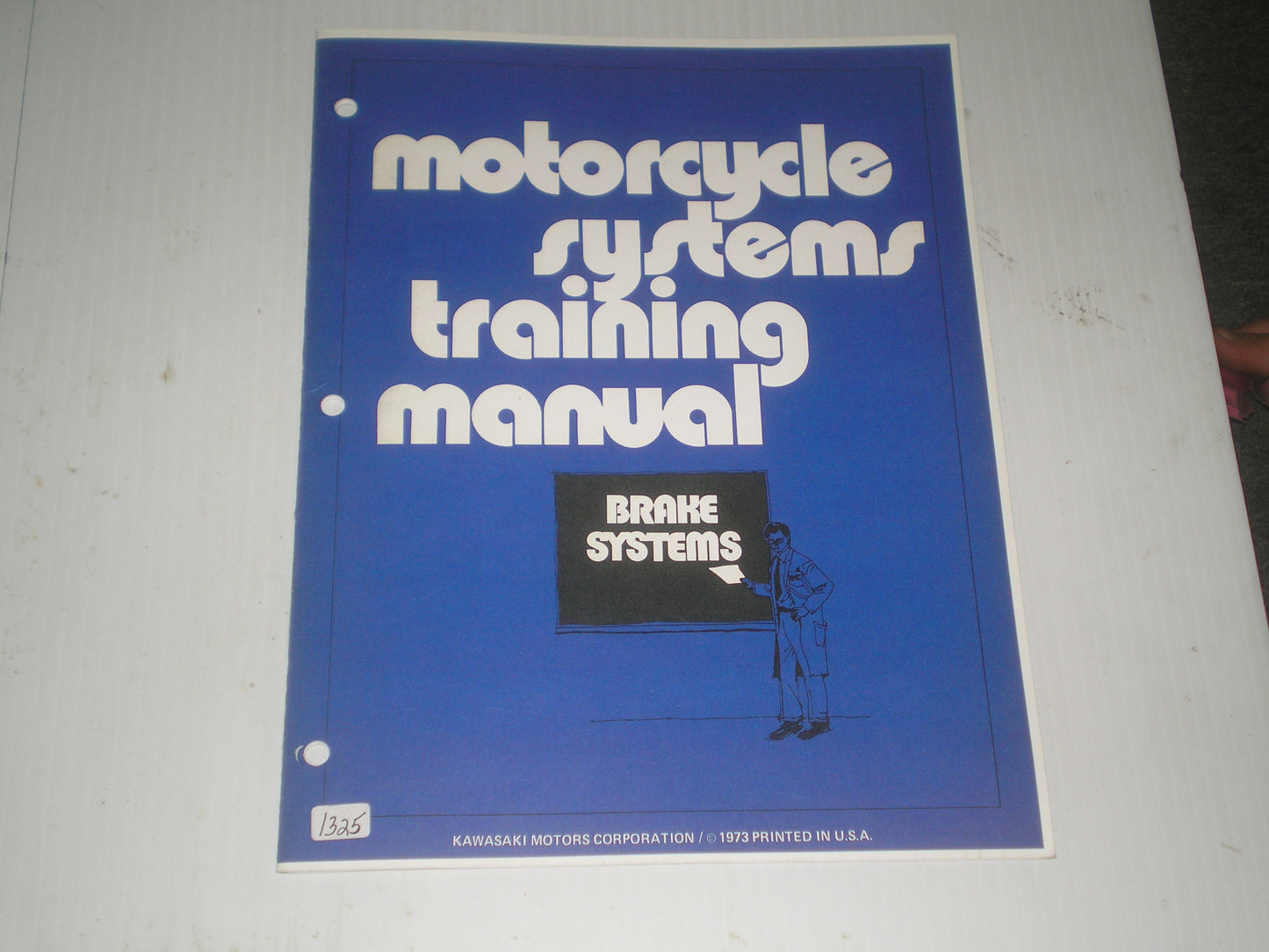 KAWASAKI 1973 Training Manual - Brake Systems 99995-440 #1325