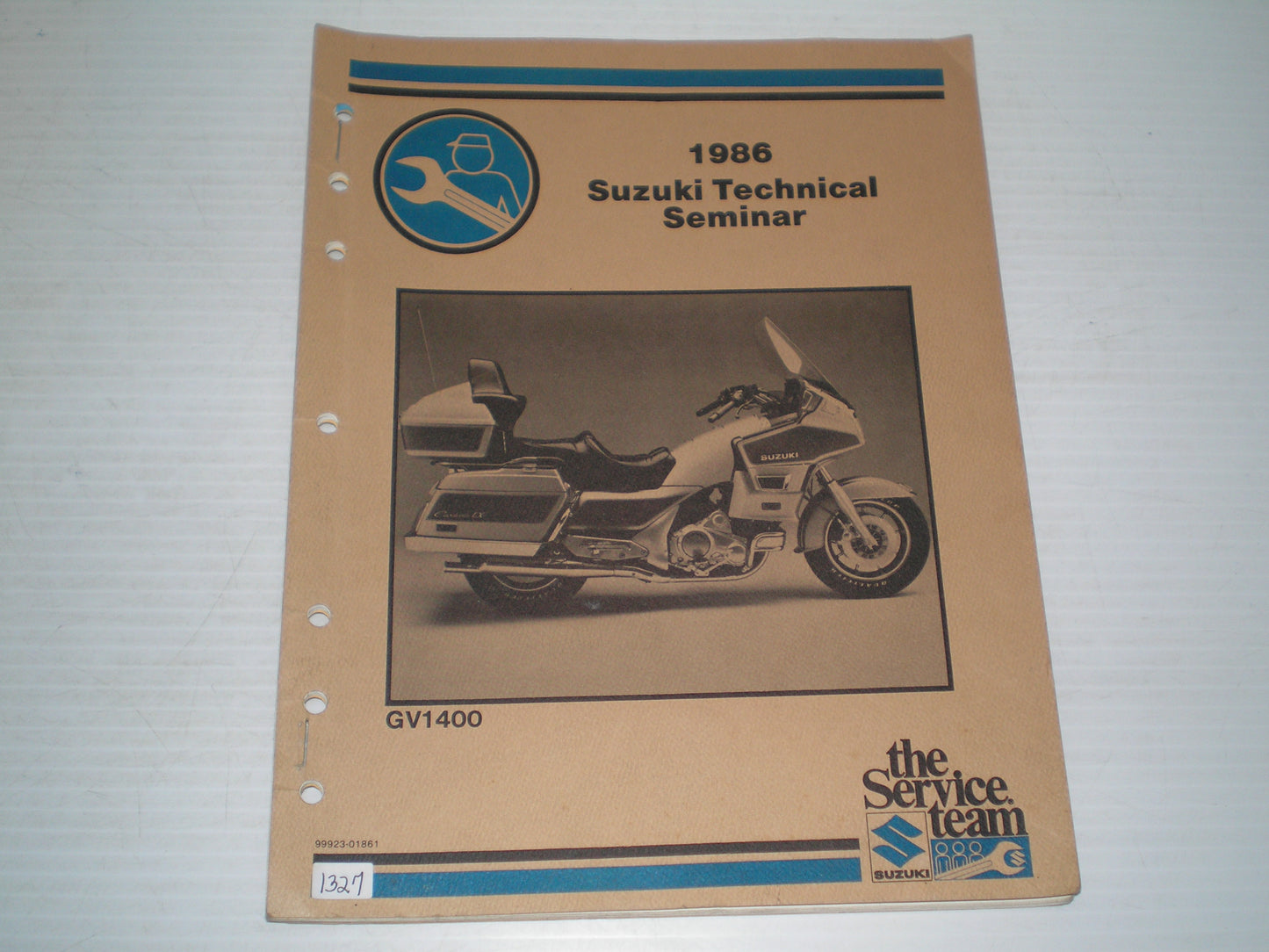 SUZUKI GV1400 1986 Technical Seminar 99923-01861 #1327