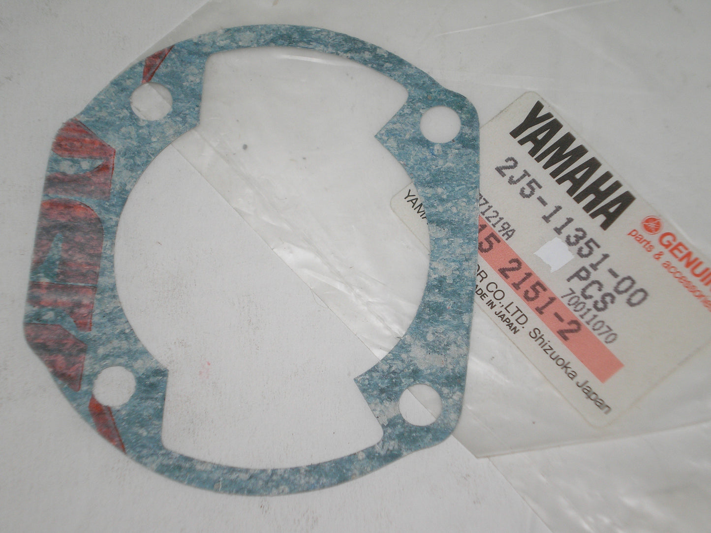 YAMAHA YZ80 1977-1982 Cylinder Base Gasket 2J5-11351-00 2J5-11351-01