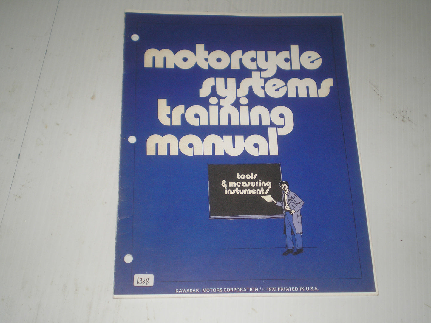 KAWASAKI 1979 Training Manual - Tools & Measuring Instruments #1338