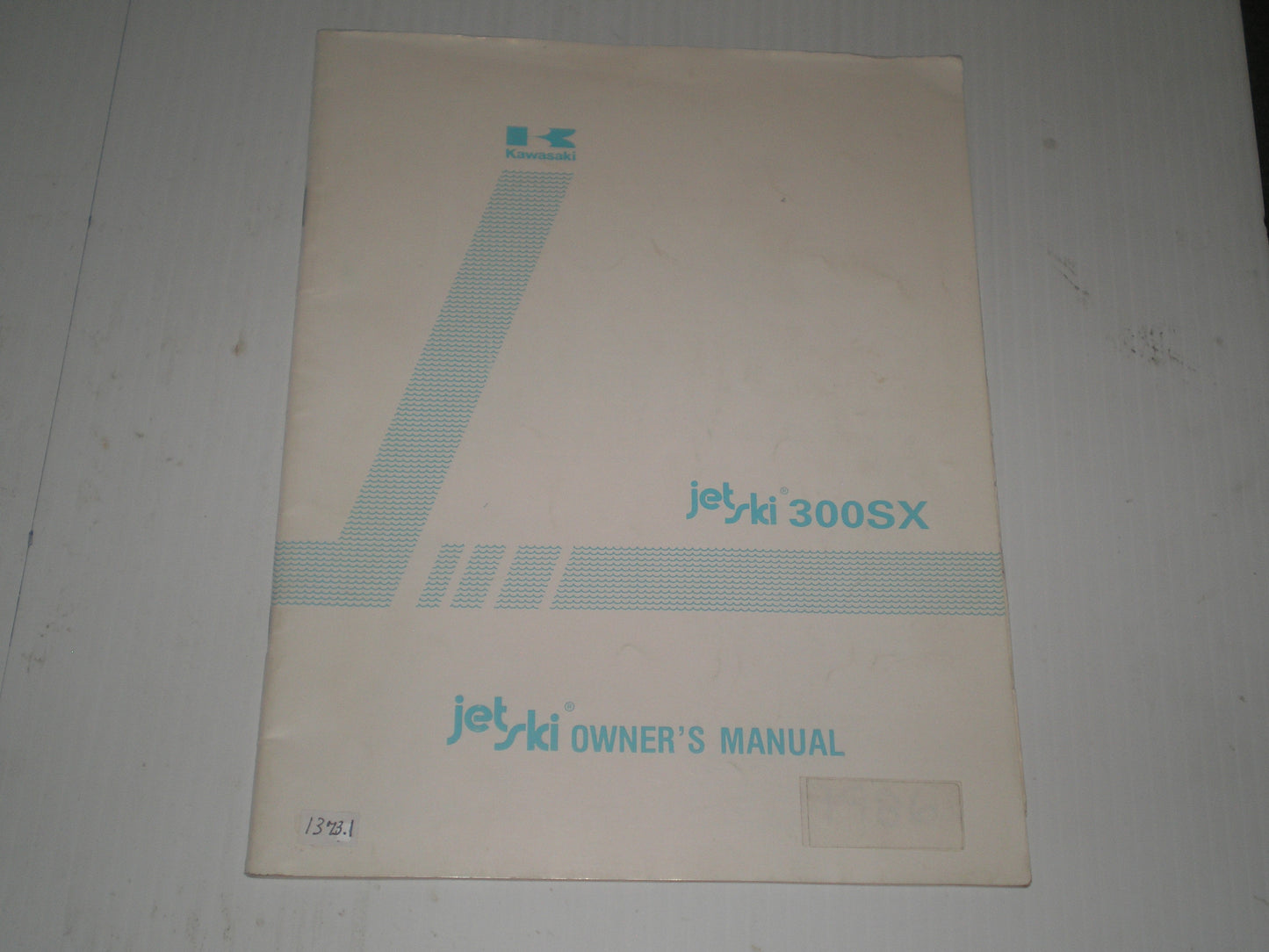 KAWASAKI JS300 A1 Jet Ski 300SX 1987 Service Manual 99920-1310-01 #1373.1
