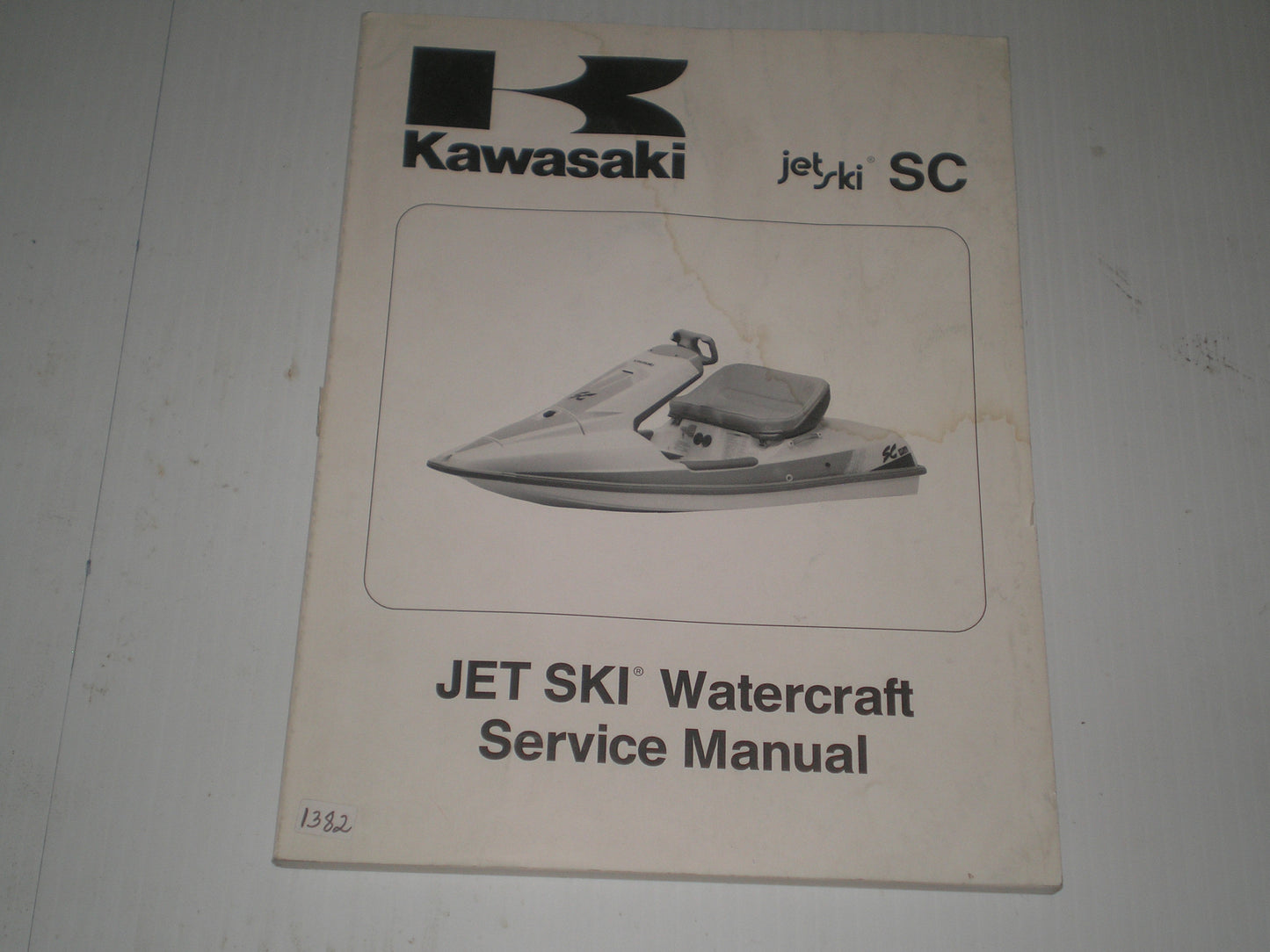 KAWASAKI JL650 A1 Jet Ski SC 1991 Service Manual 99924-1149-01 #1382