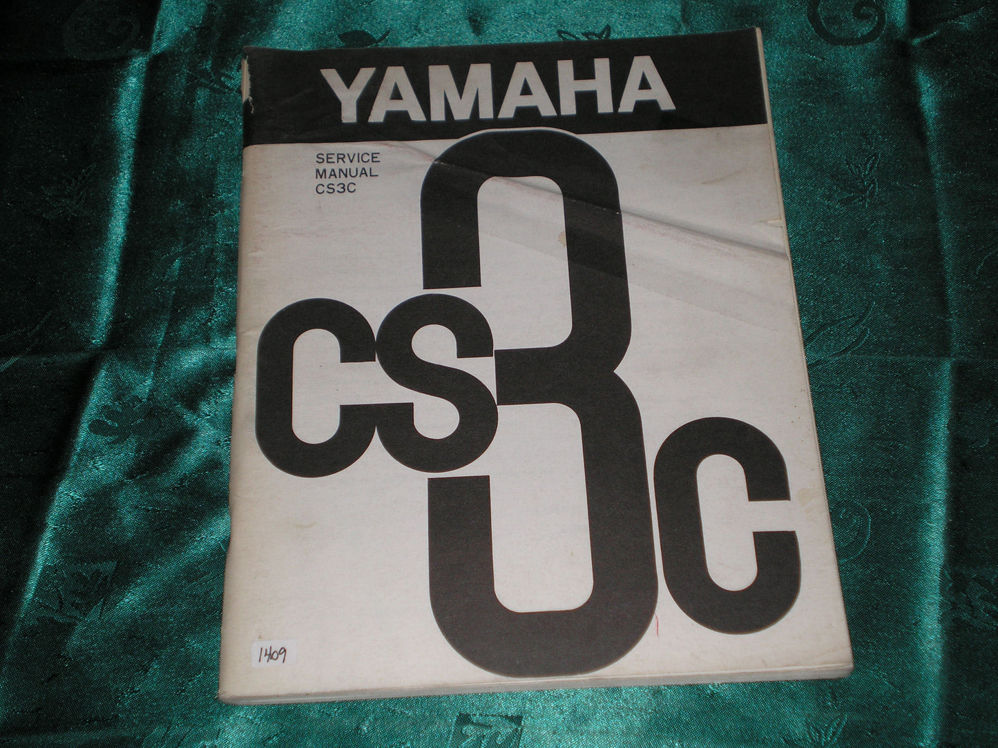 YAMAHA CS3 C CS3C 1970 Service Manual LIT-11612-73-00 #1409