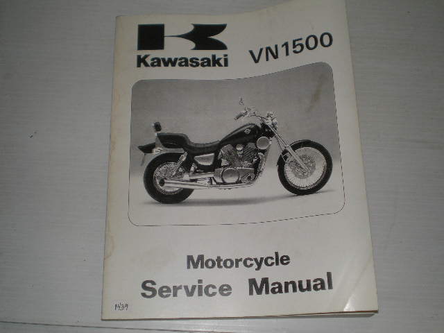 KAWASAKI VN1500 1987-1997 Service Manual 99924-1078-07 #1439