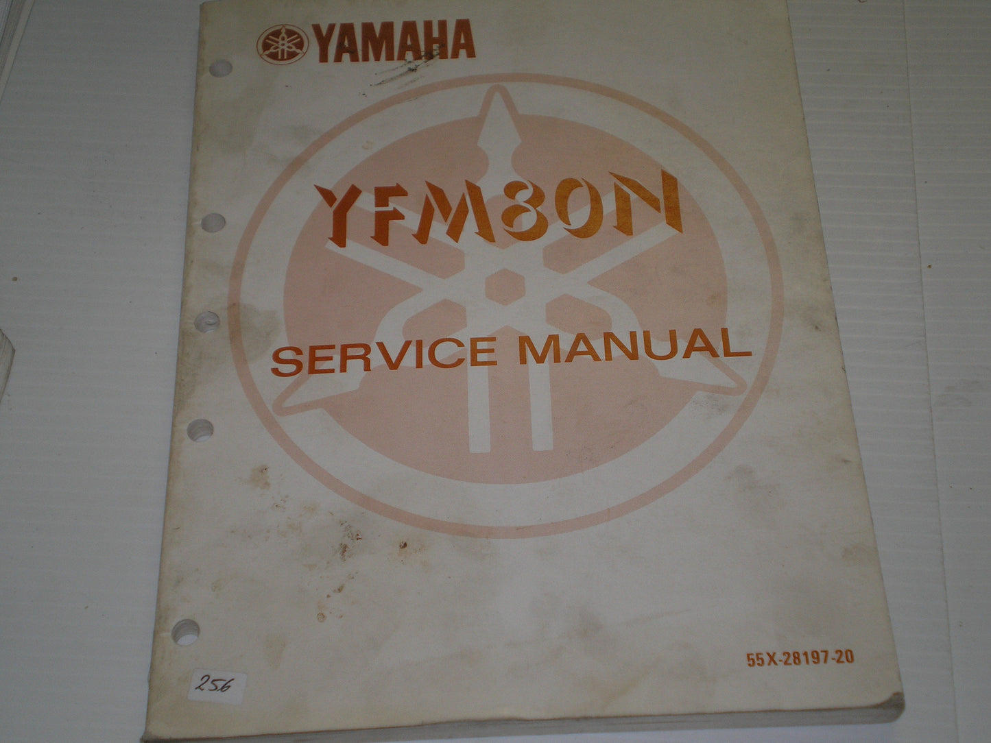 YAMAHA YFM80 N 1985 Service Manual 55X-28197-20 #256