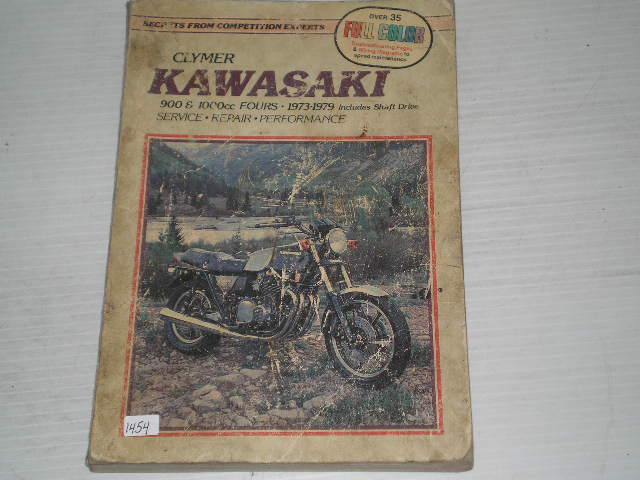 KAWASAKI KZ900 KZ1000 Z1 1973-1979 Clymer Service Manual M359 #1454