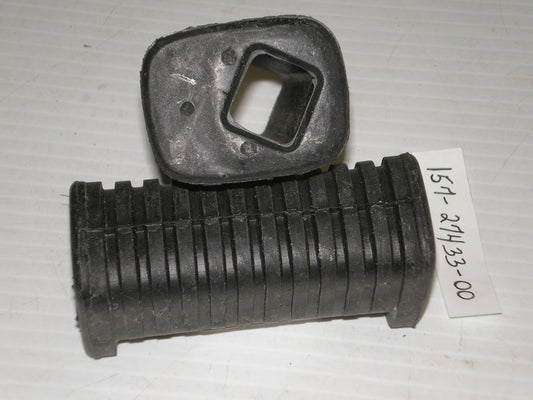 YAMAHA DS6 YDS3 YDS5 1965-1970 Rear Foot Rest Rubbers Set/2 157-27433-00