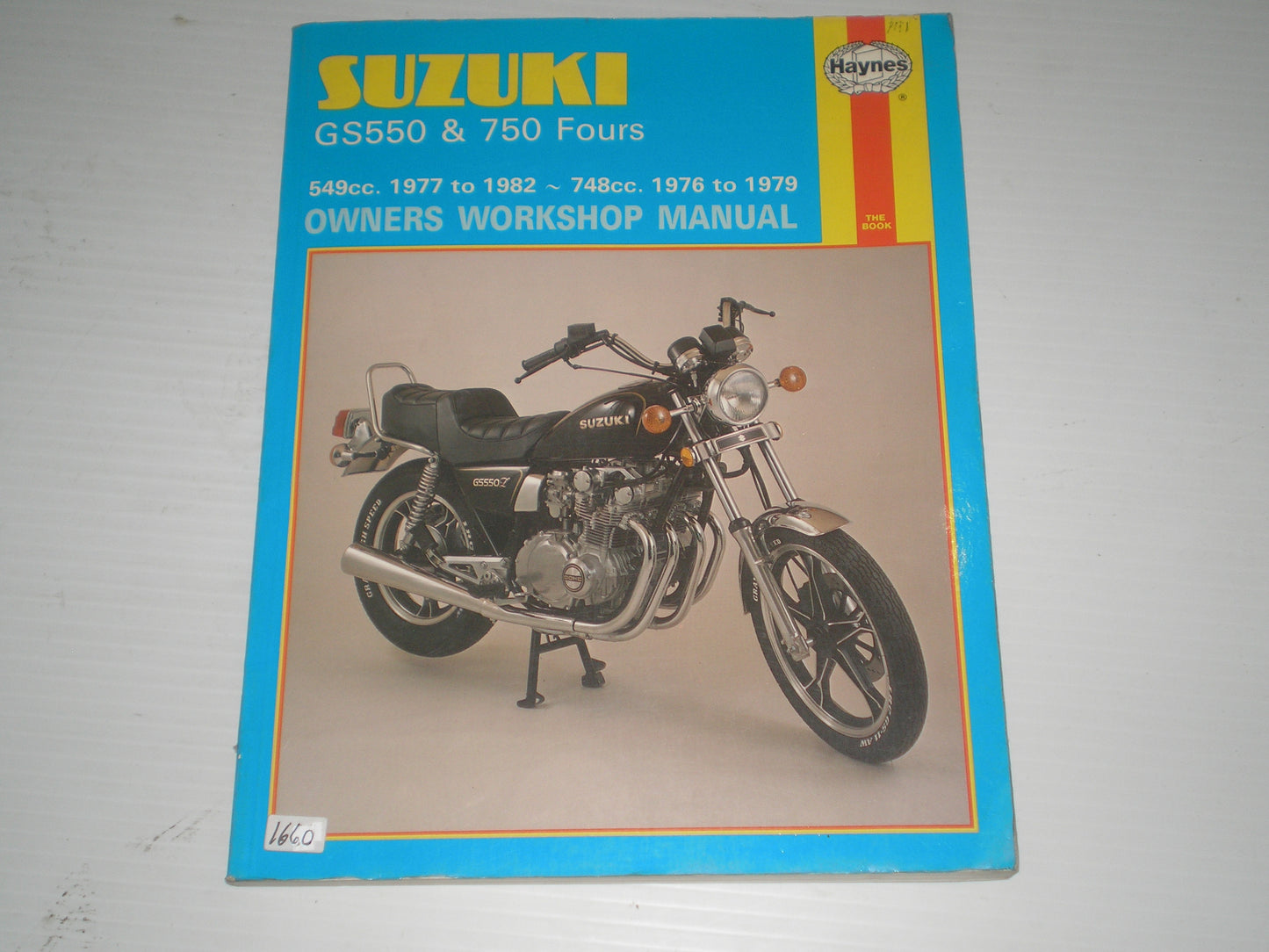 SUZUKI GS550 GS750 Fours 1976-1982 Haynes Workshop Manual 363 #1660