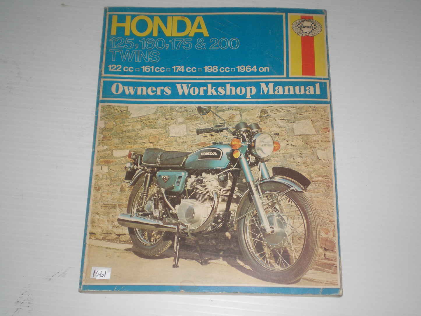 HONDA CB125 CB160 CB175 CB200 CD175 SS125 1964 on Haynes Workshop Manual 067 #1661