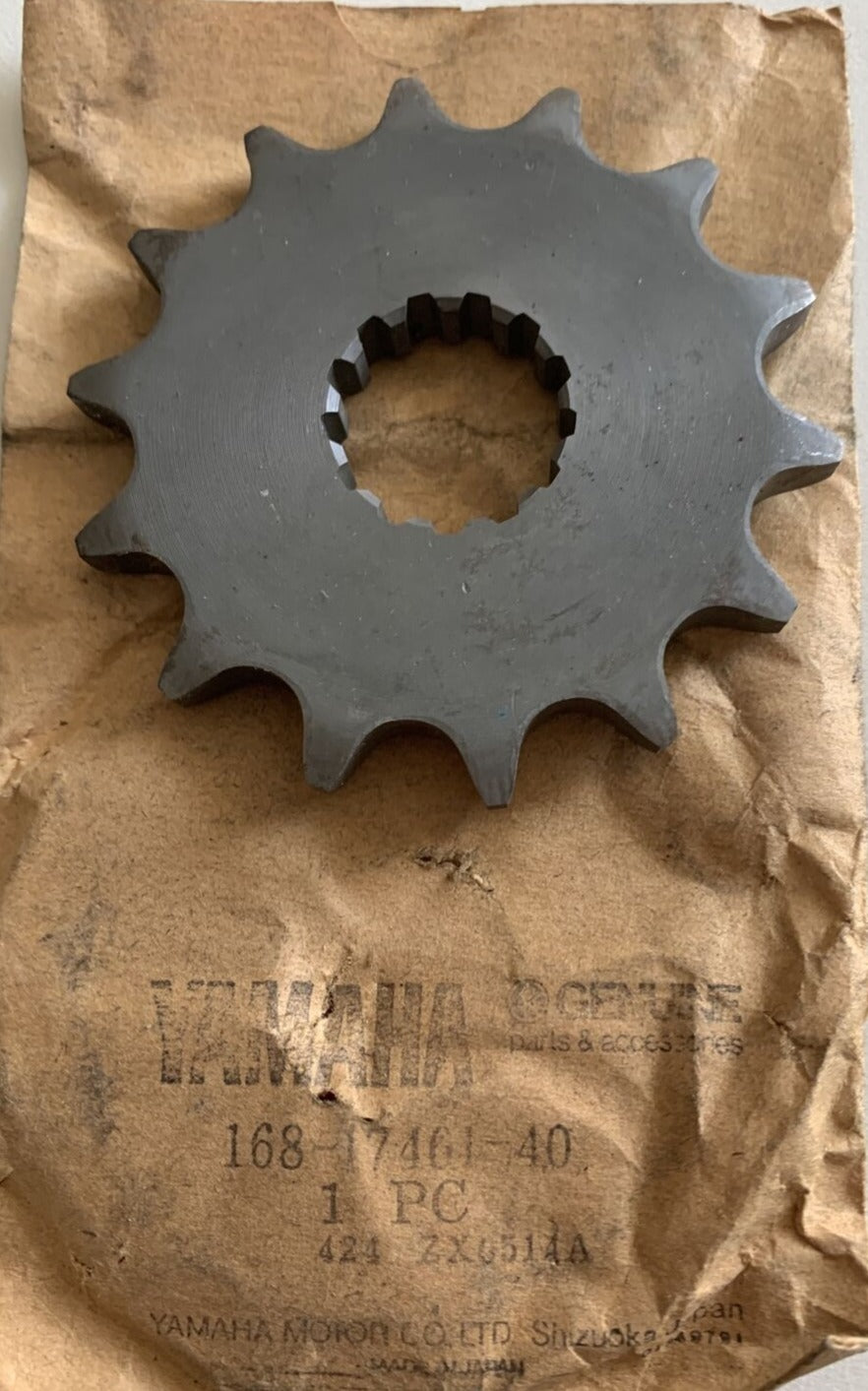YAMAHA YR1 YR2 Transmission Drive Sprocket 14T 168-17461-40 / 9385E-14160