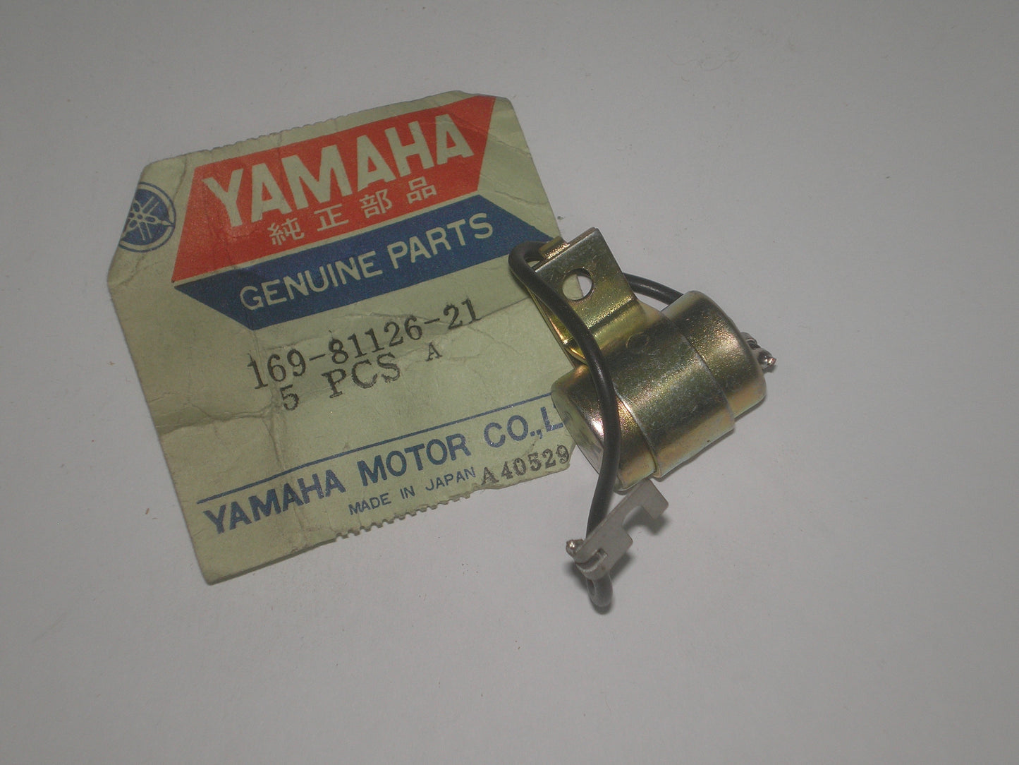 YAMAHA DS6 YDS5 YM2 YM2C L/H Ignition Condenser 169-81126-21