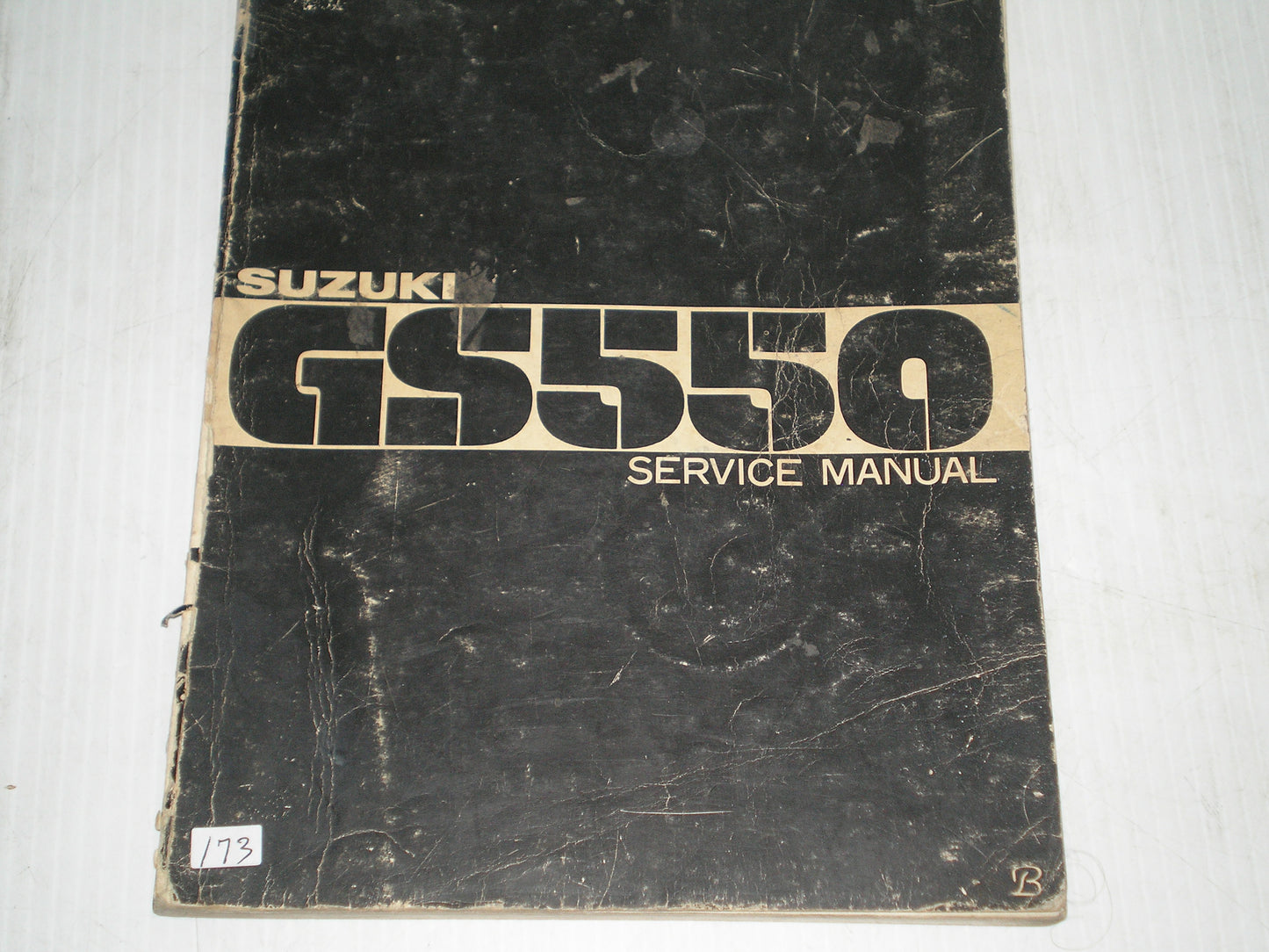 SUZUKI GS550 1977 Factory Service Manual SR-8100 #173