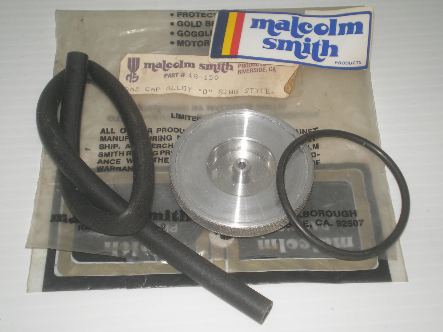 Honda Yamaha Suzuki Kawasaki - Malcolm Smith Gas Cap # 18-150