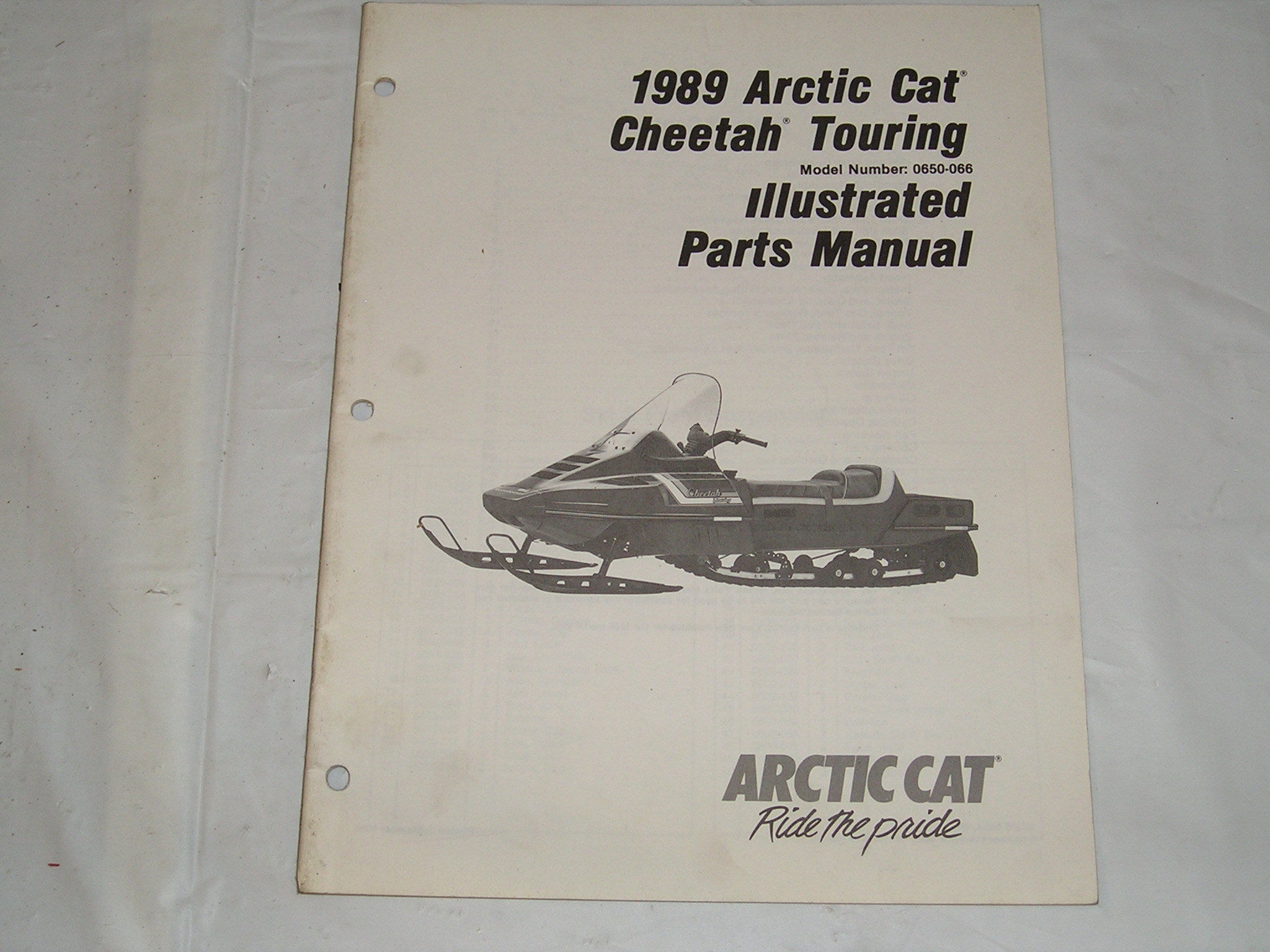 ARCTIC CAT Cheetah Touring Illustrated Parts Catalogue 2254493 S26